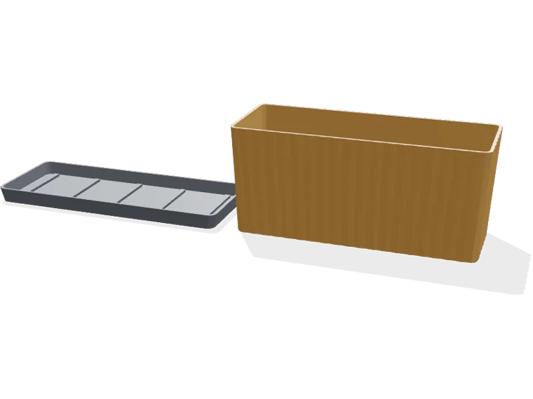 Deep windowsill planter 250 mm