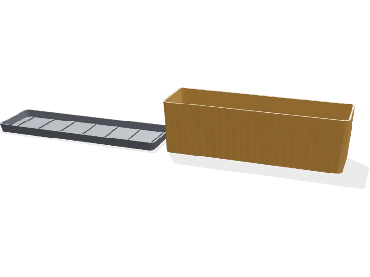 Long windowsill planter 320 mm